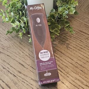 Mr coffee milk frother NWT